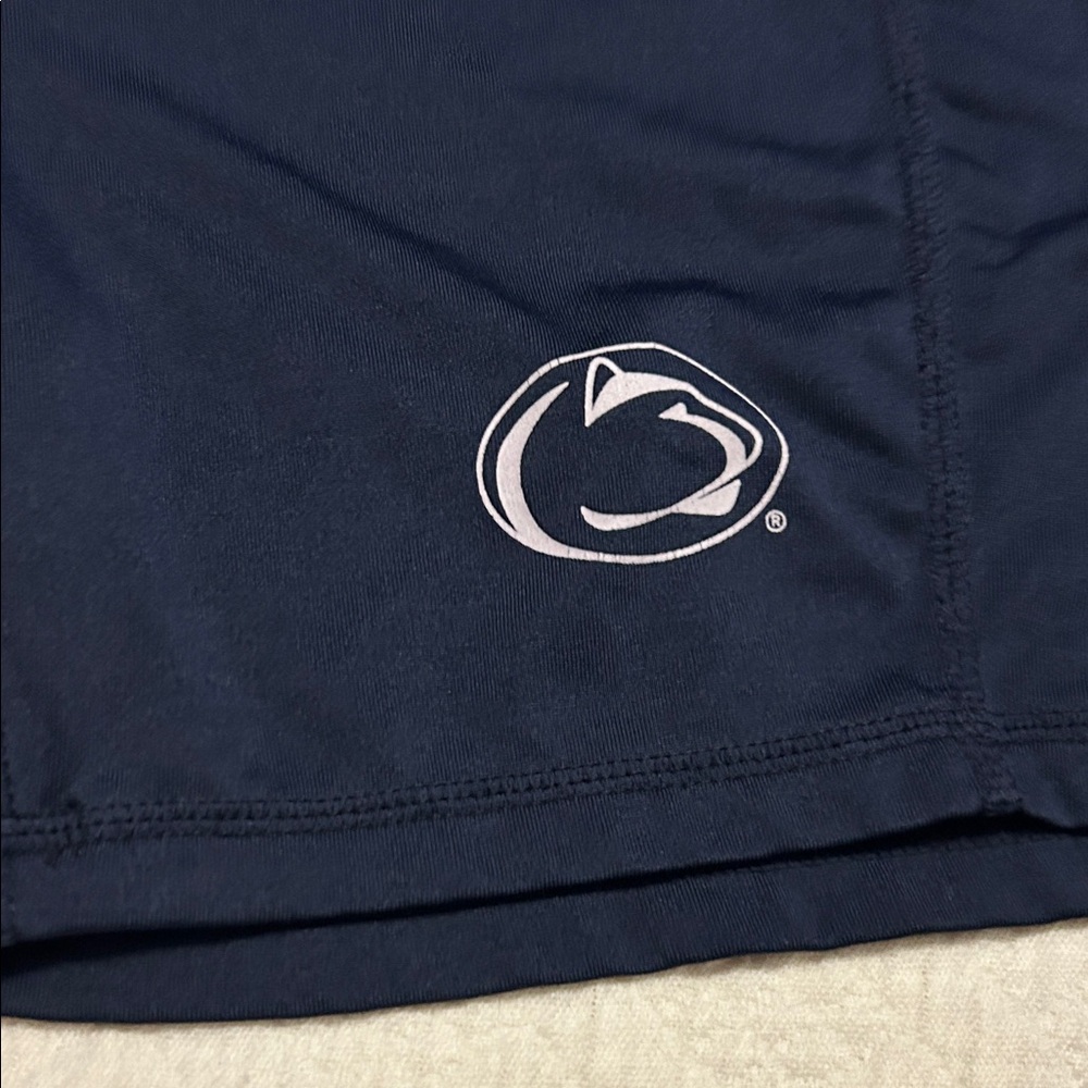 Stadium Athletics Navy Blue Women's Athletic Shorts - Picture 2 of 3